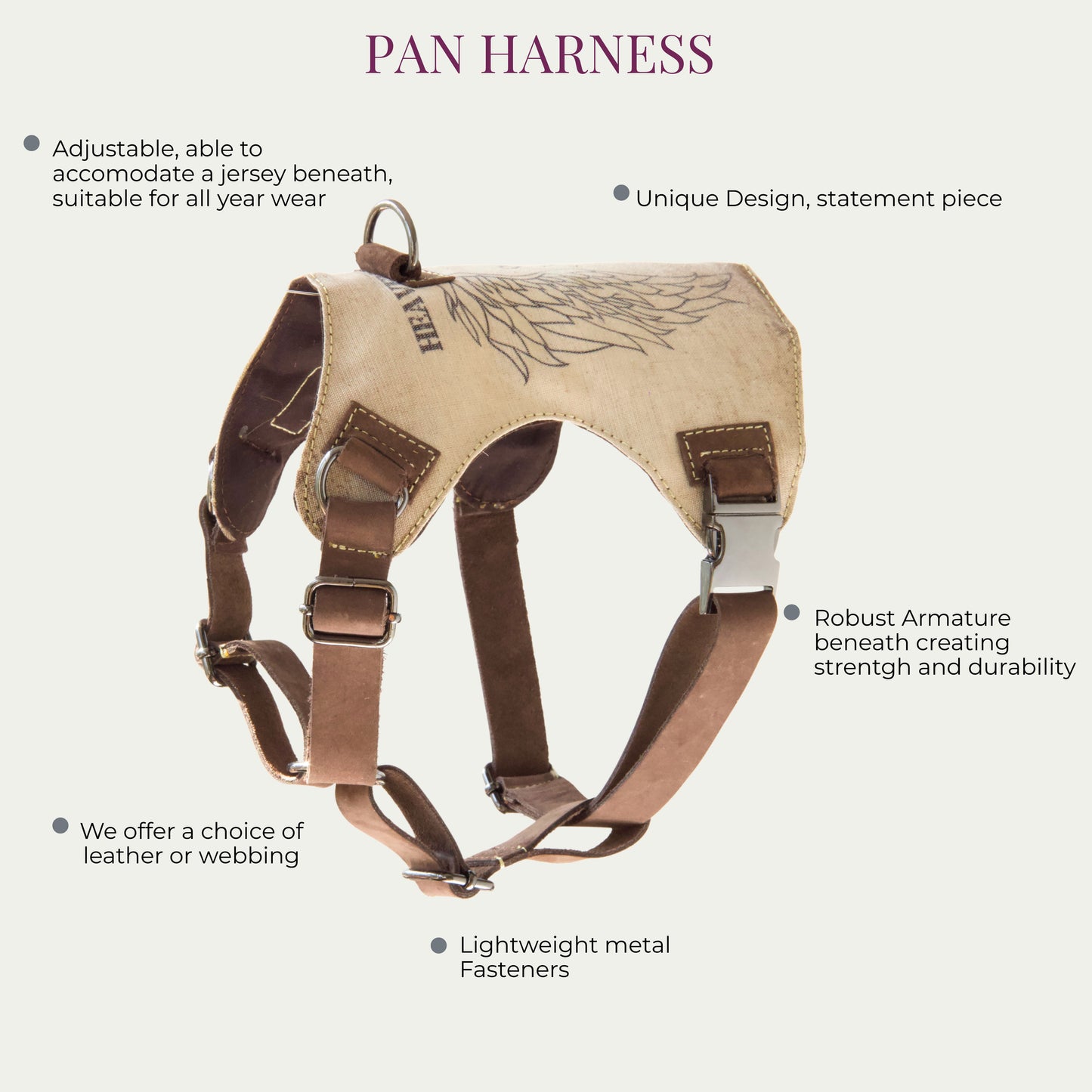 American cross country Dog Harness