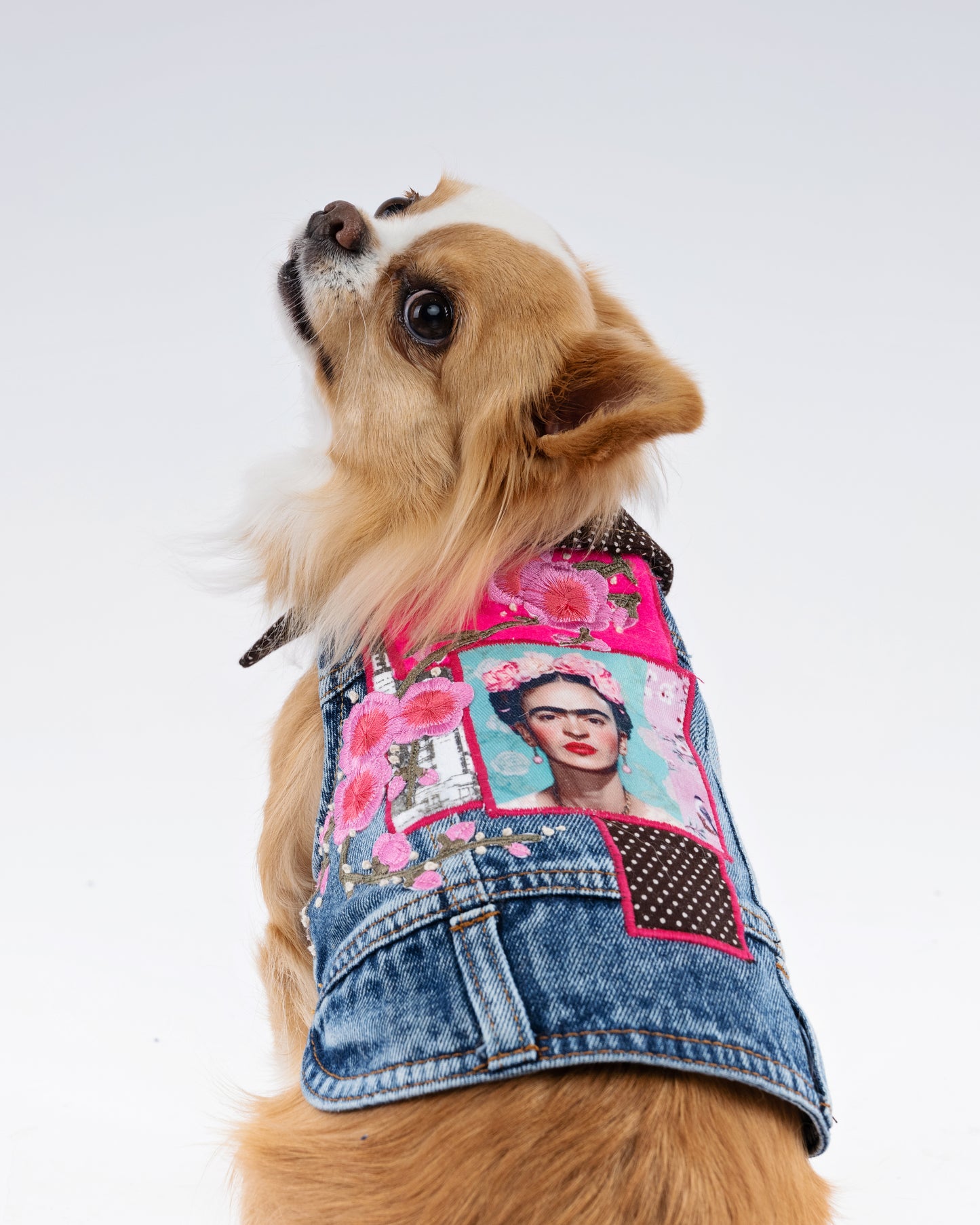 Frieda Fuchsia Bespoke Denim Jacket