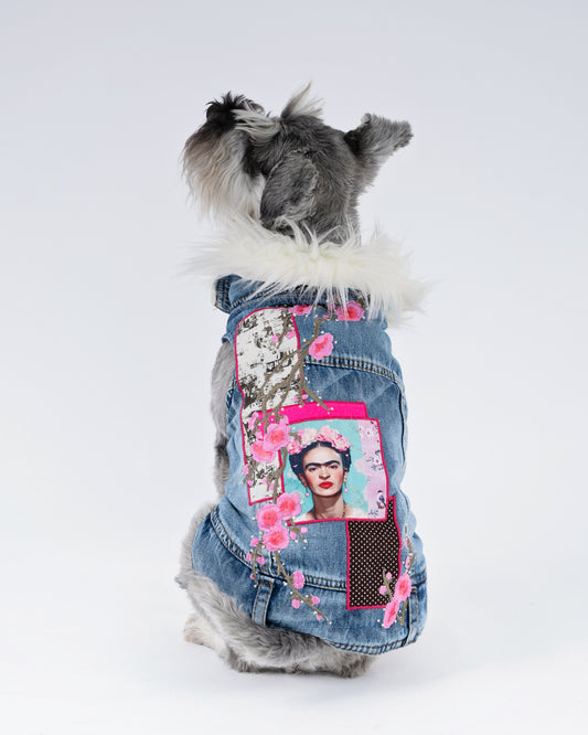 Frieda Fuchsia Bespoke Denim Jacket