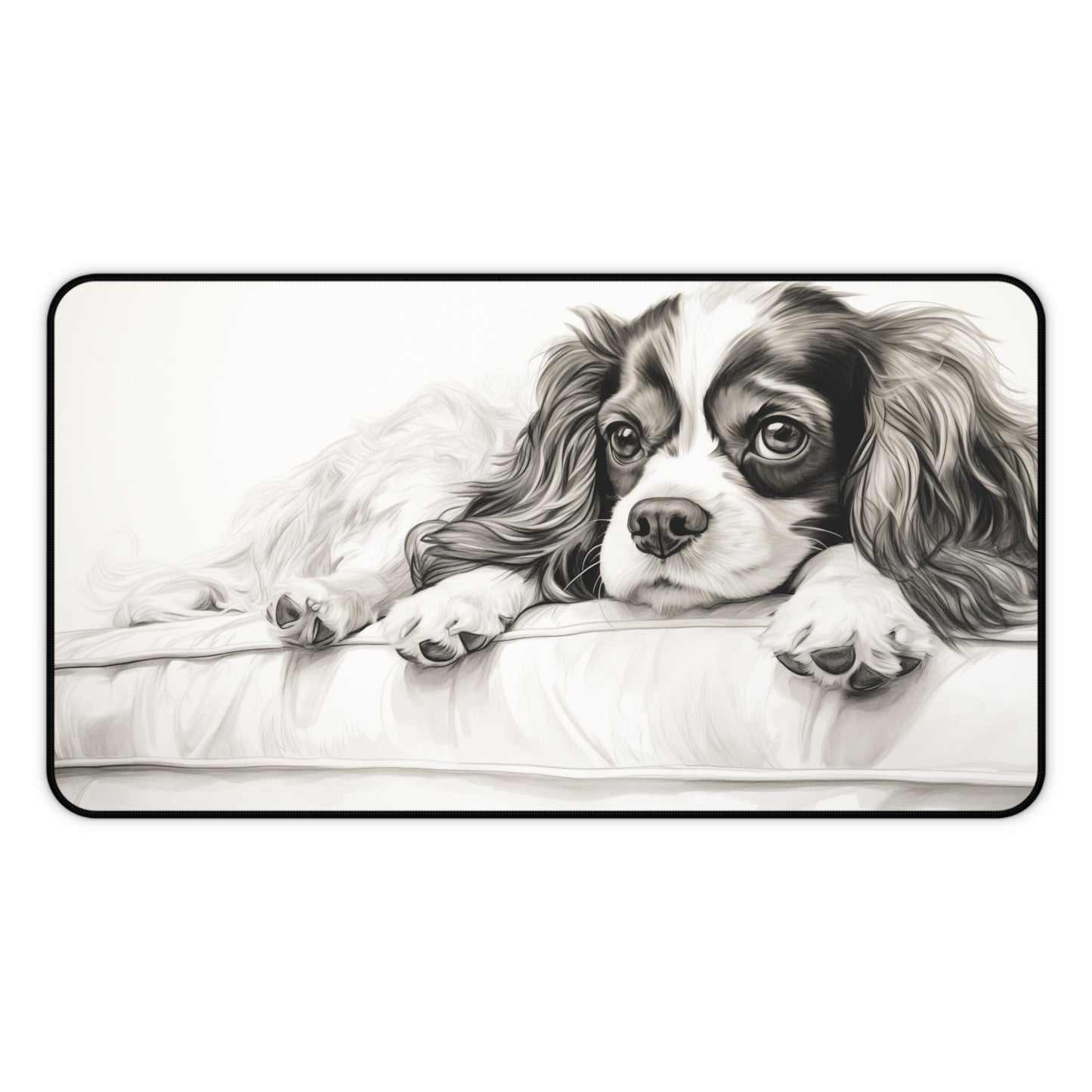 Cavalier King Charles Spaniel Desk Mat