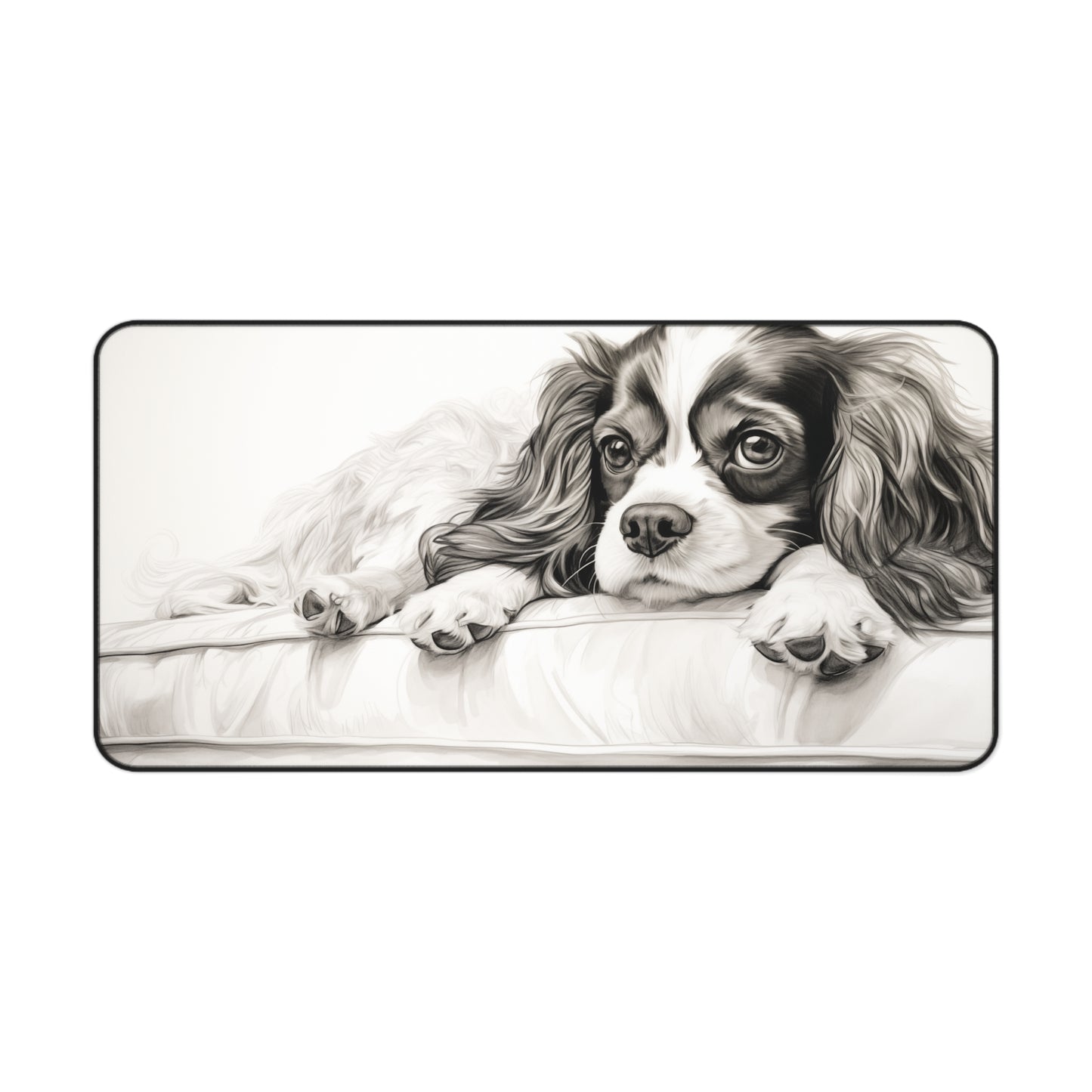 Cavalier King Charles Spaniel Desk Mat