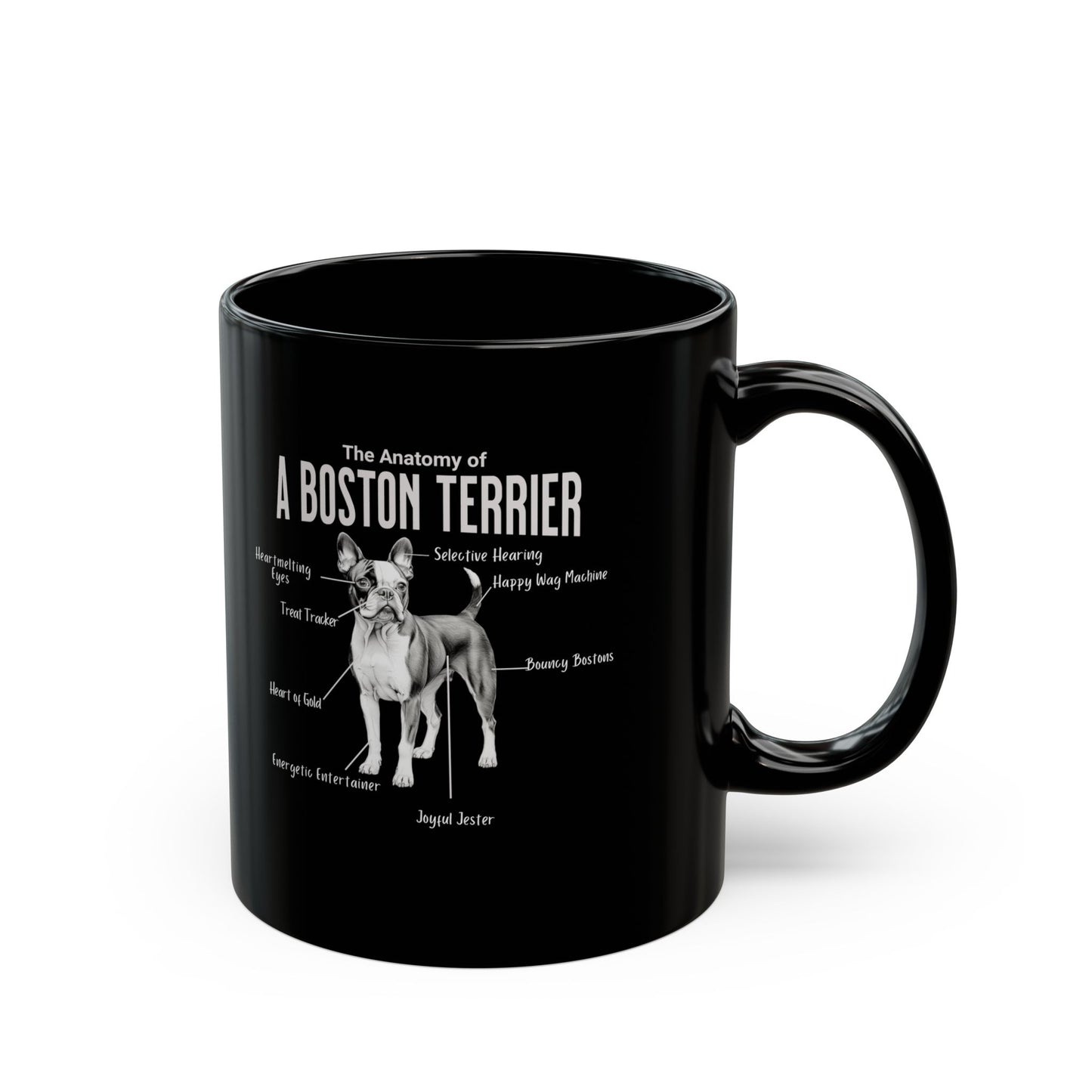 Boston Anatomy Mug Black