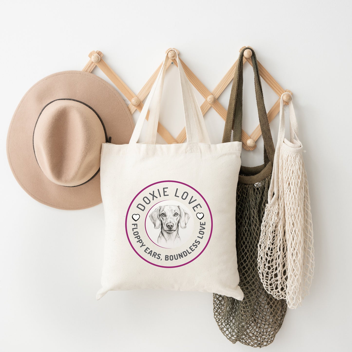 Dachshund "Forever & Always" Tote Bag