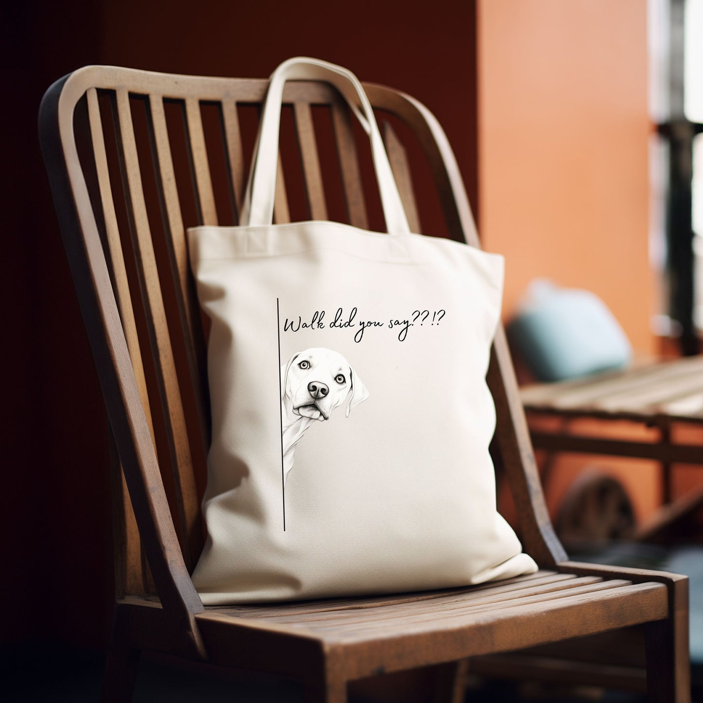 "Walk?" Tote Bag