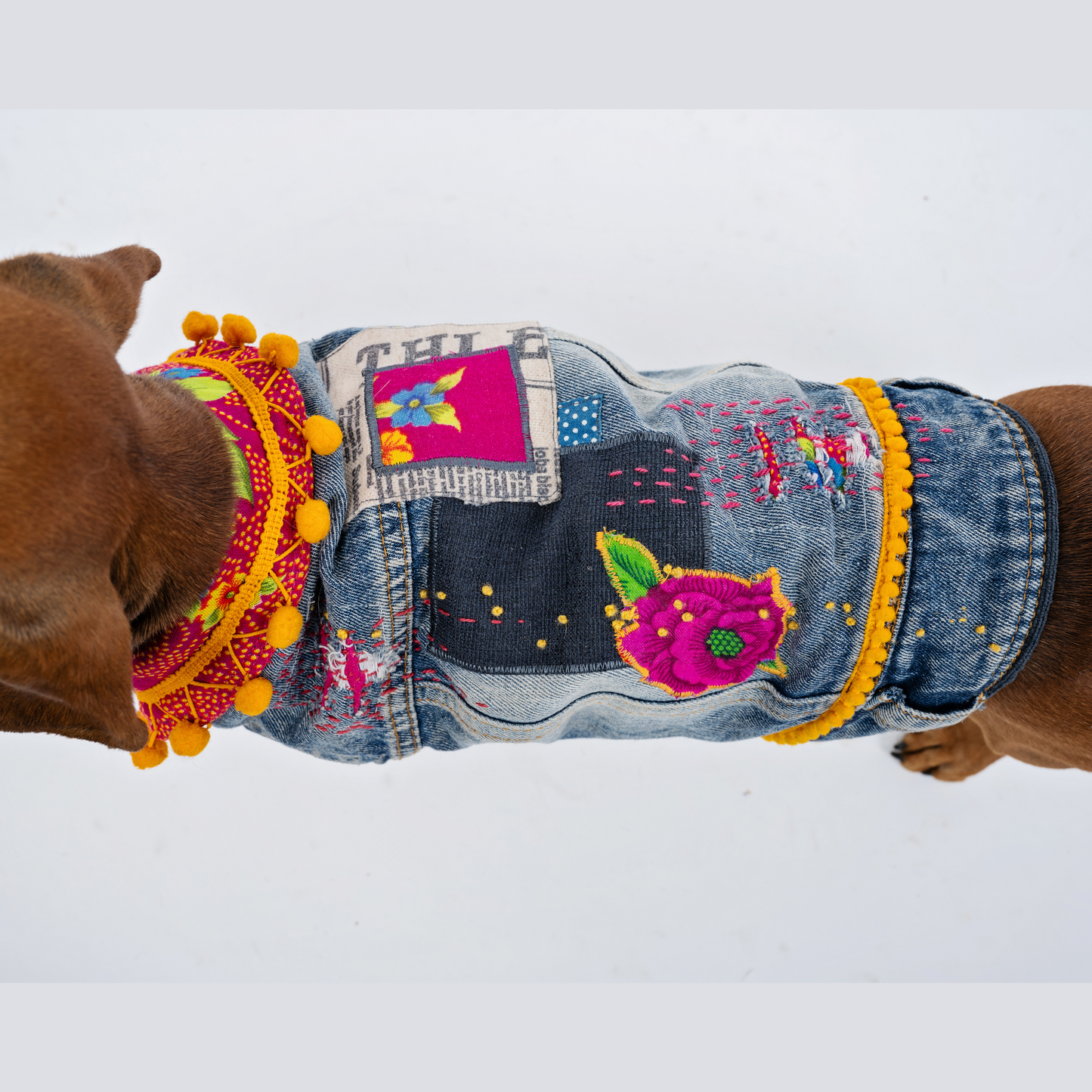 Tsonga Blossom Bespoke Denim Jacket