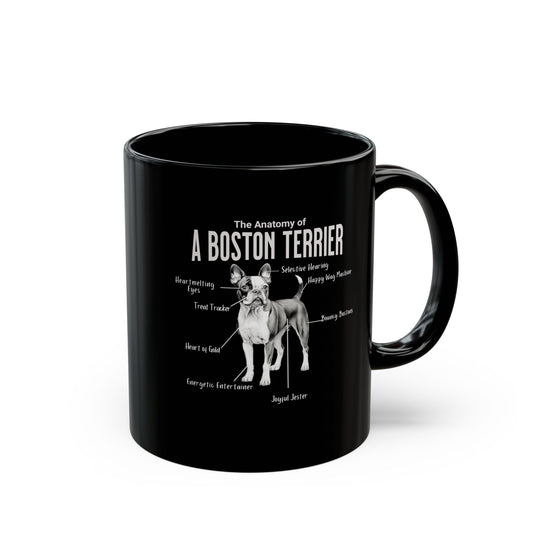 Boston Anatomy Mug Black