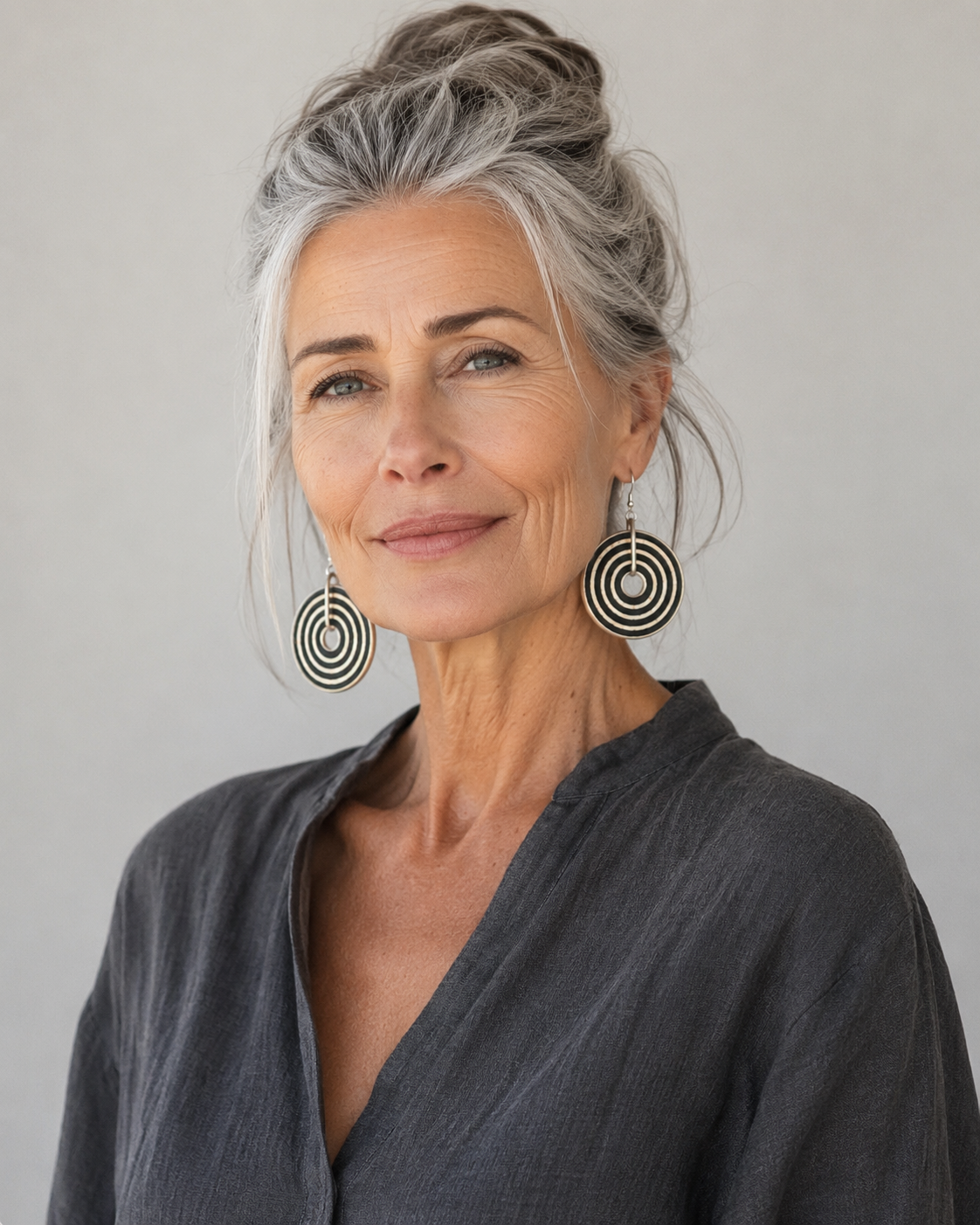 Circle earrings