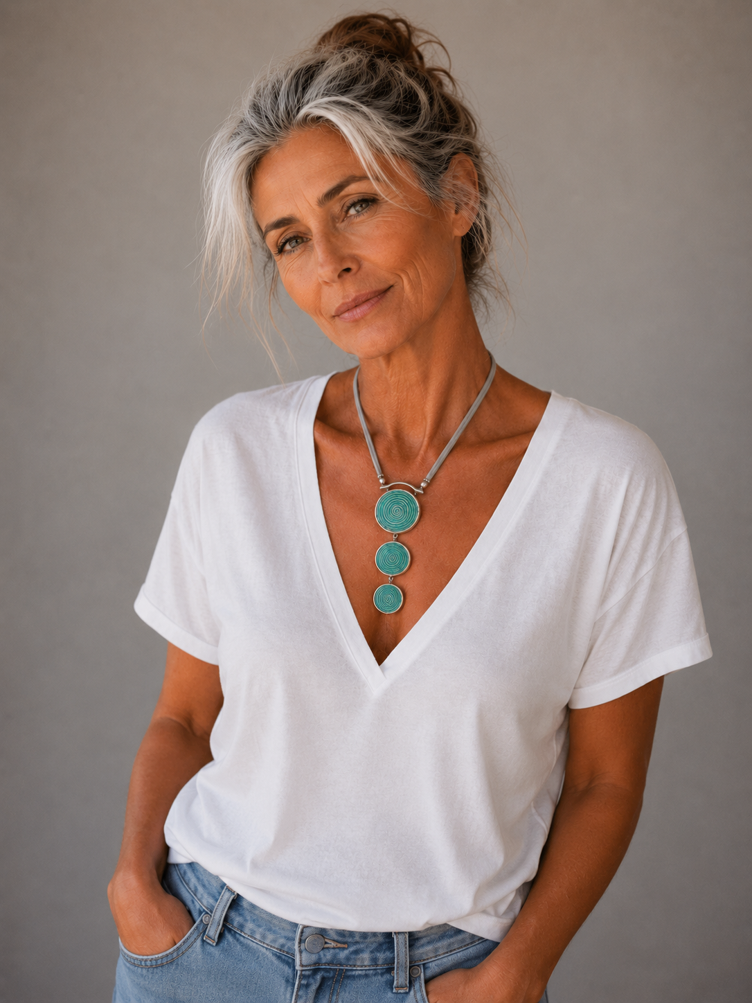 Tri Circle turquoise