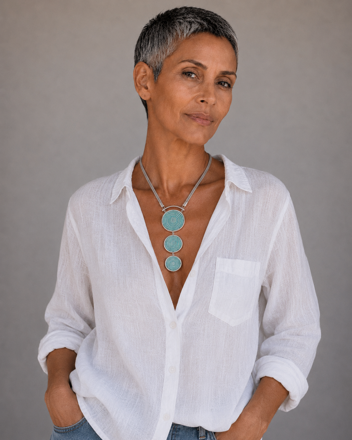 Tri Circle turquoise