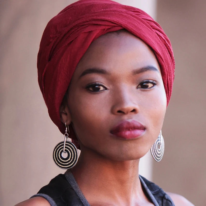 Circle earrings