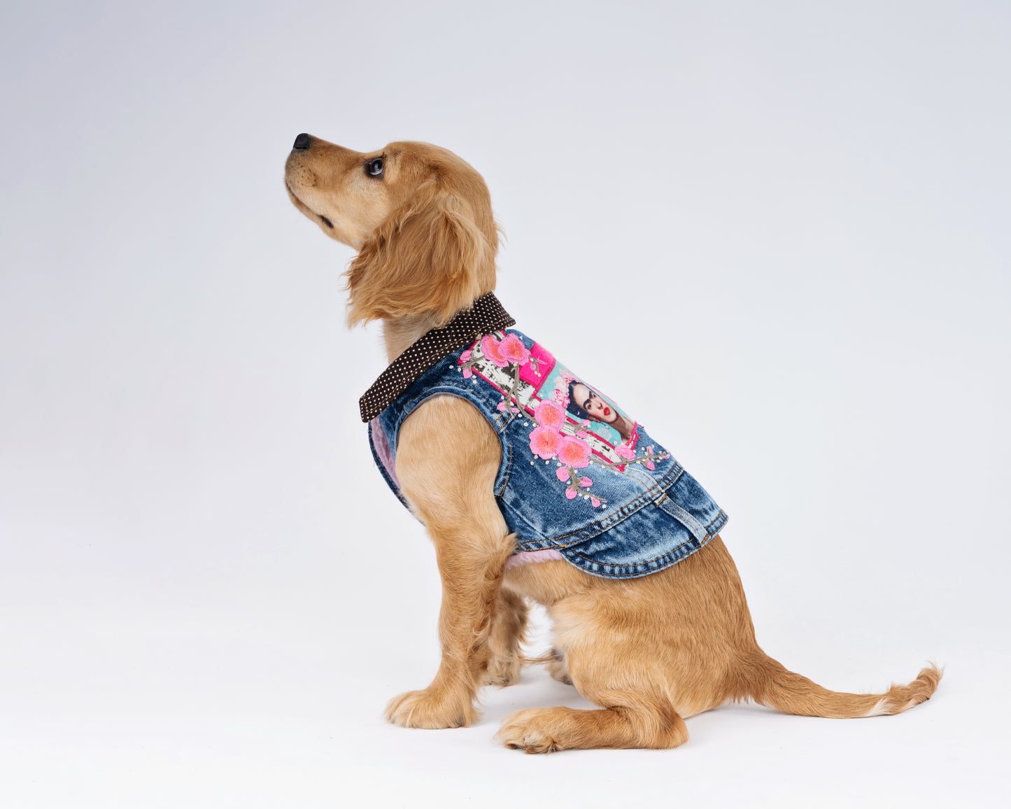 Frieda Fuchsia Bespoke Denim Jacket