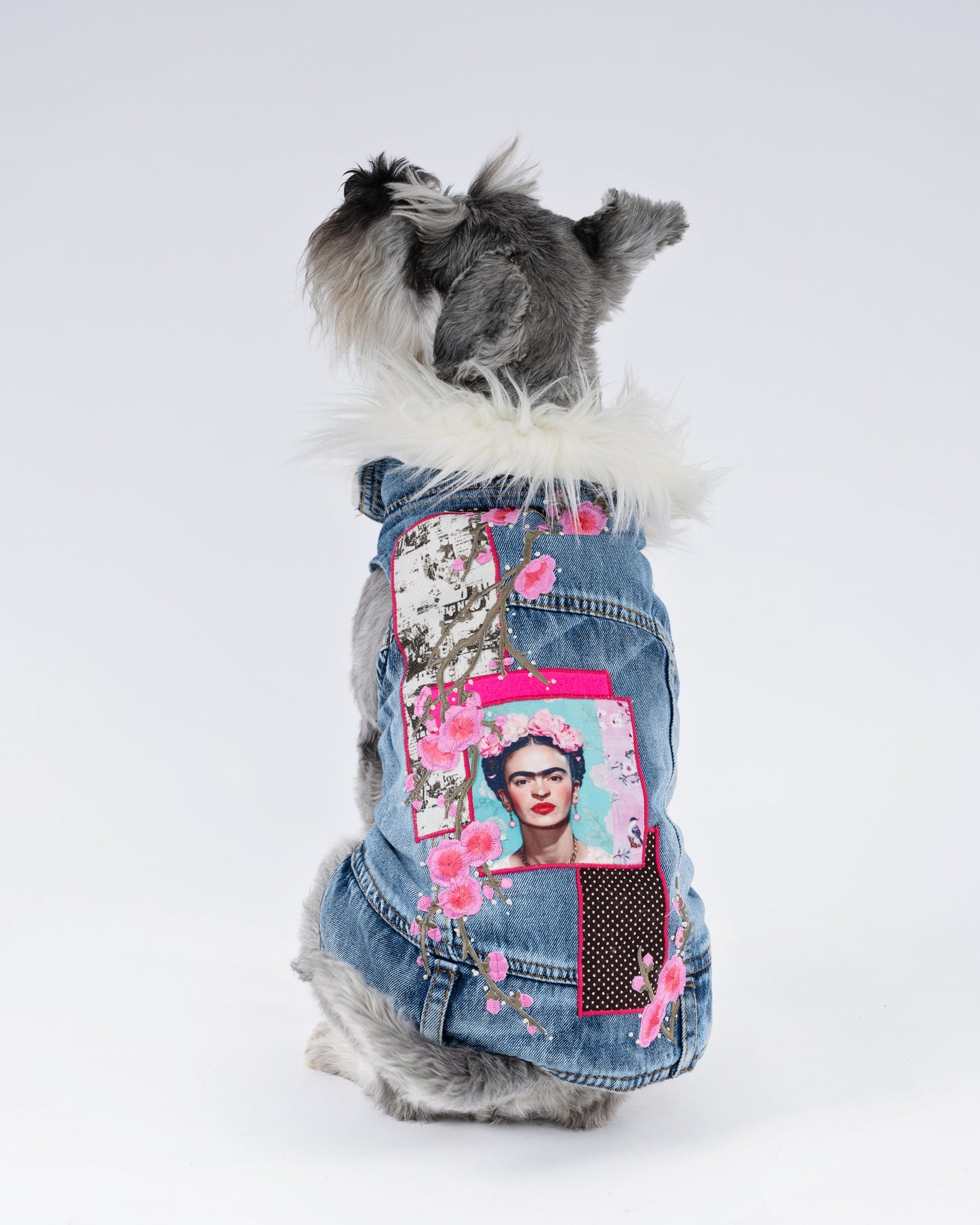 Frieda Fuchsia Bespoke Denim Jacket
