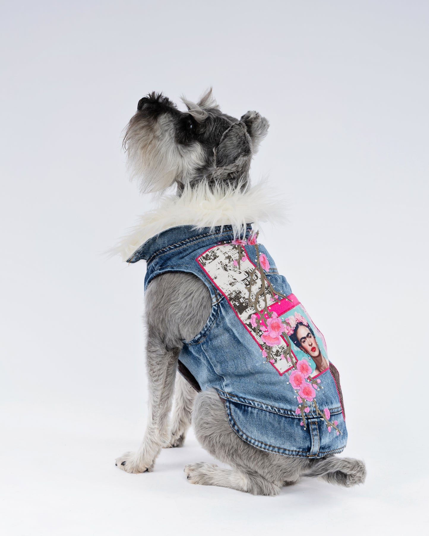 Frieda Fuchsia Bespoke Denim Jacket