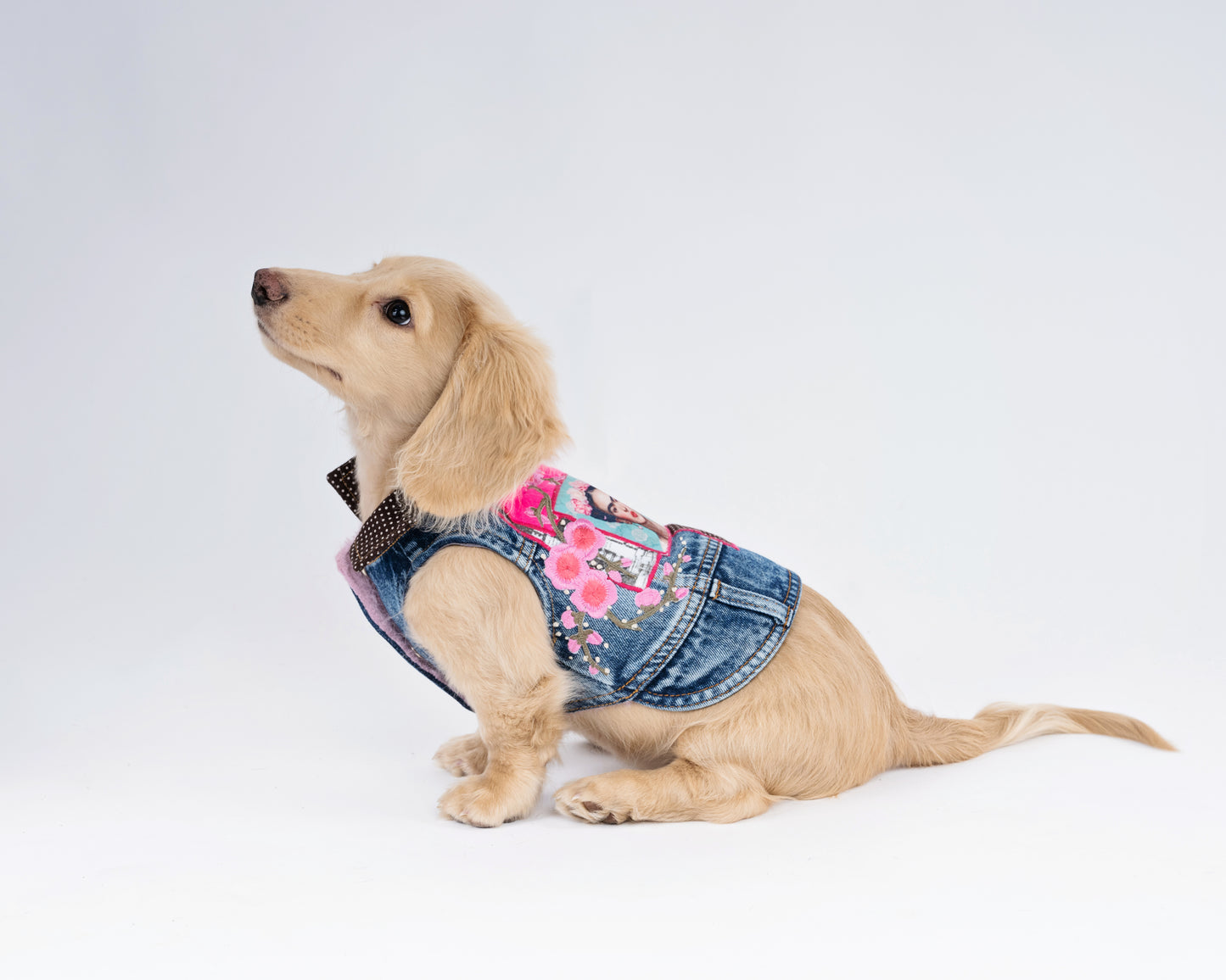 Frieda Fuchsia Bespoke Denim Jacket