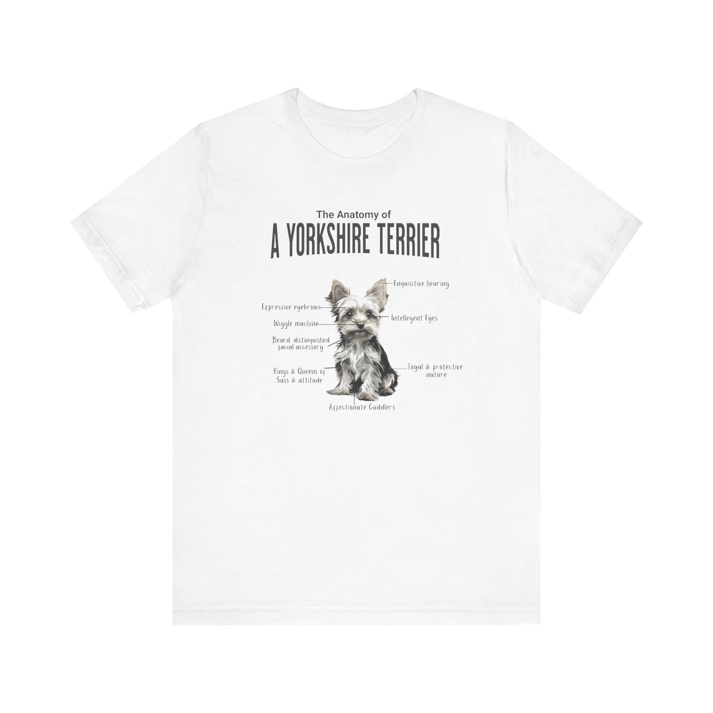 Yorkshire Terrier Anatomy T-Shirt