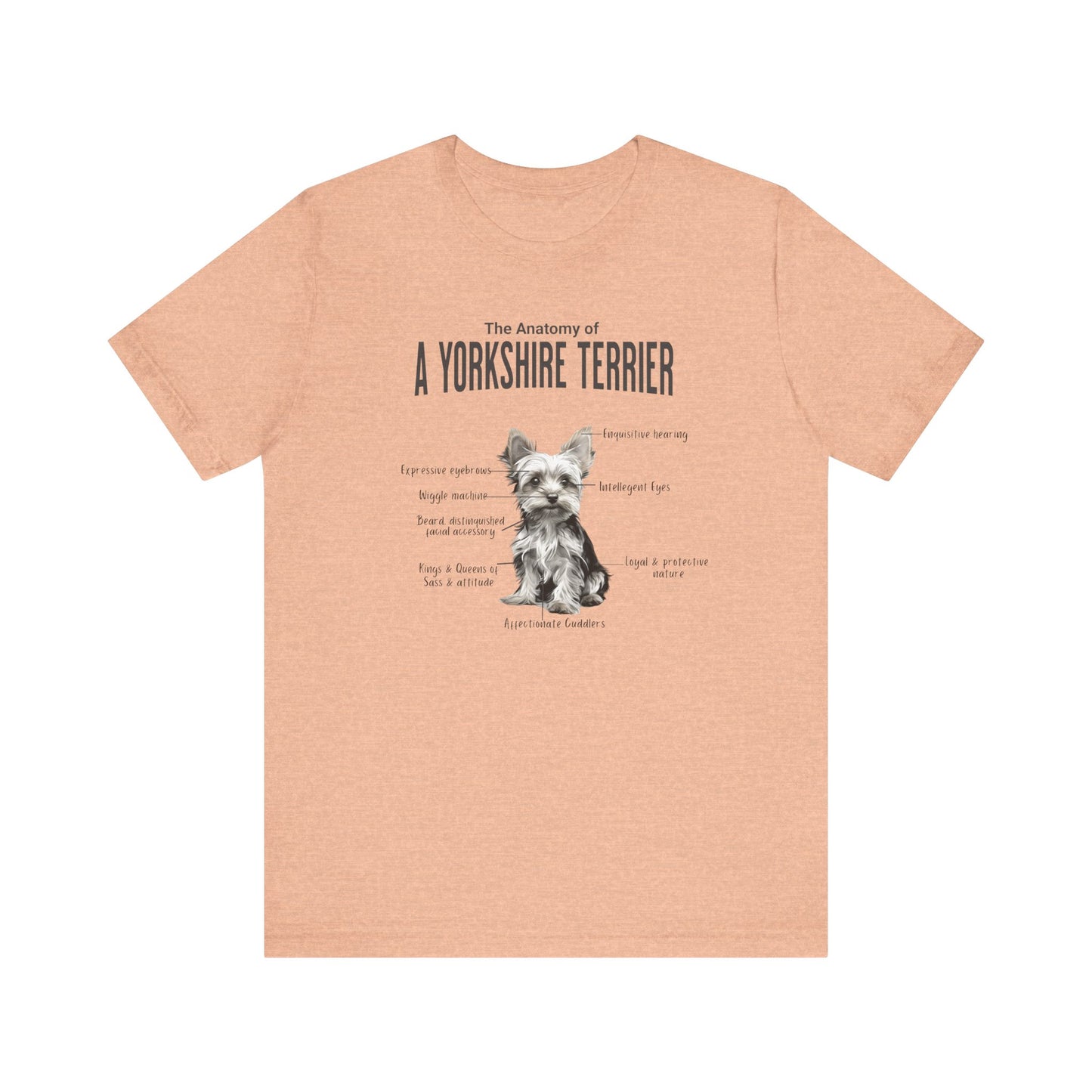 Yorkshire Terrier Anatomy T-Shirt