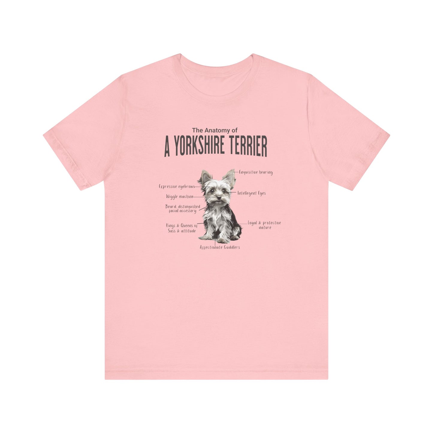 Yorkshire Terrier Anatomy T-Shirt