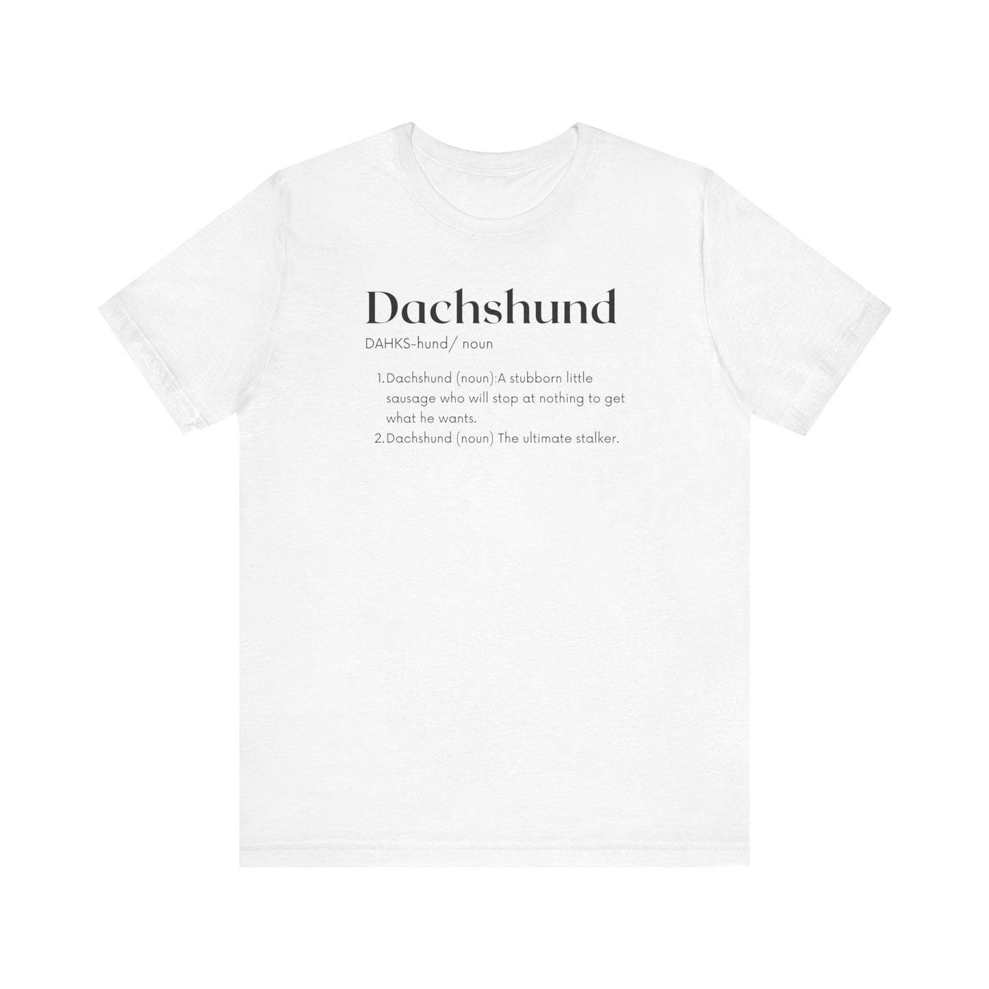 Dachshund Definition T-Shirt