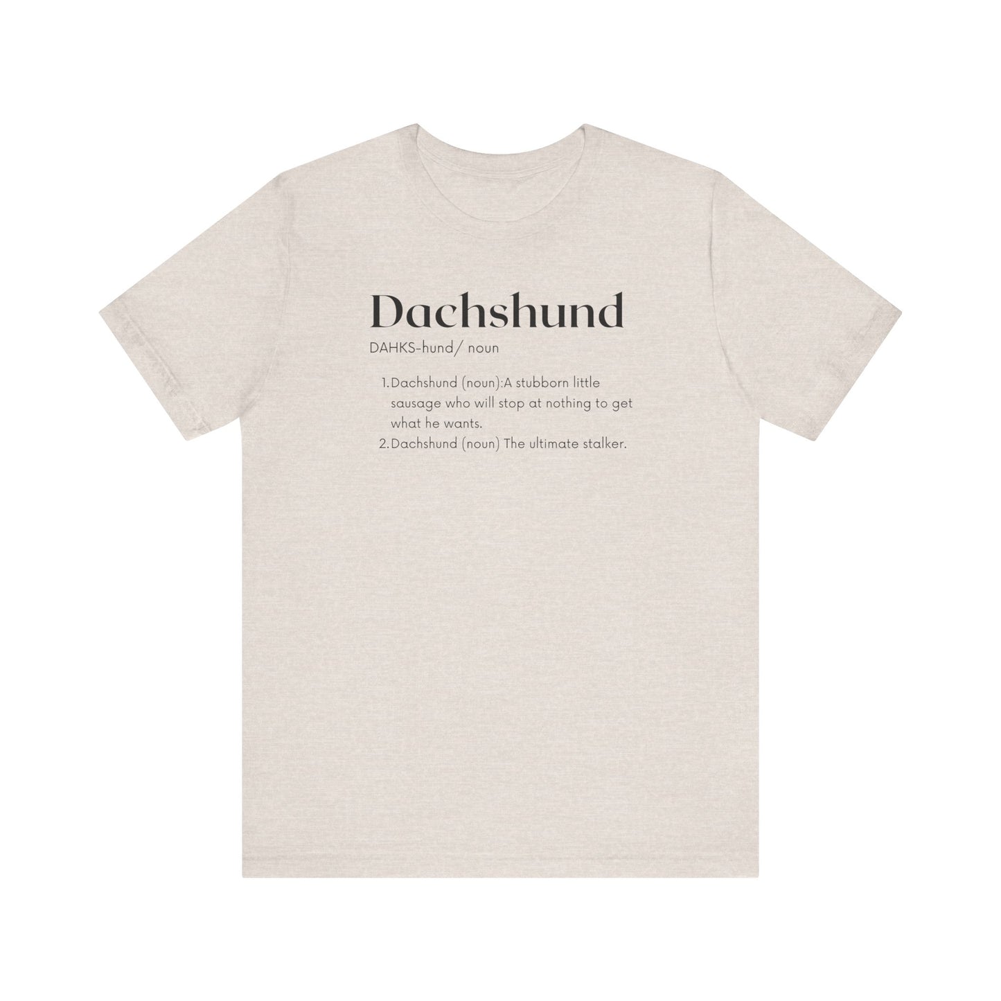 Dachshund Definition T-Shirt