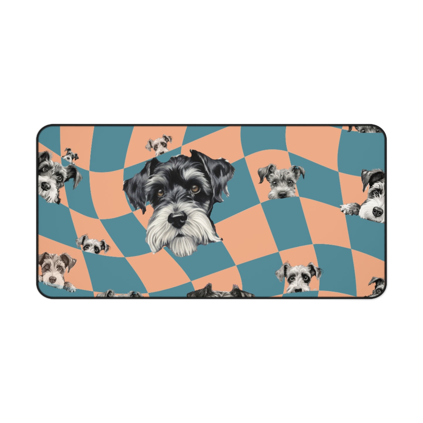 Funky Schnauzer Desk Mat