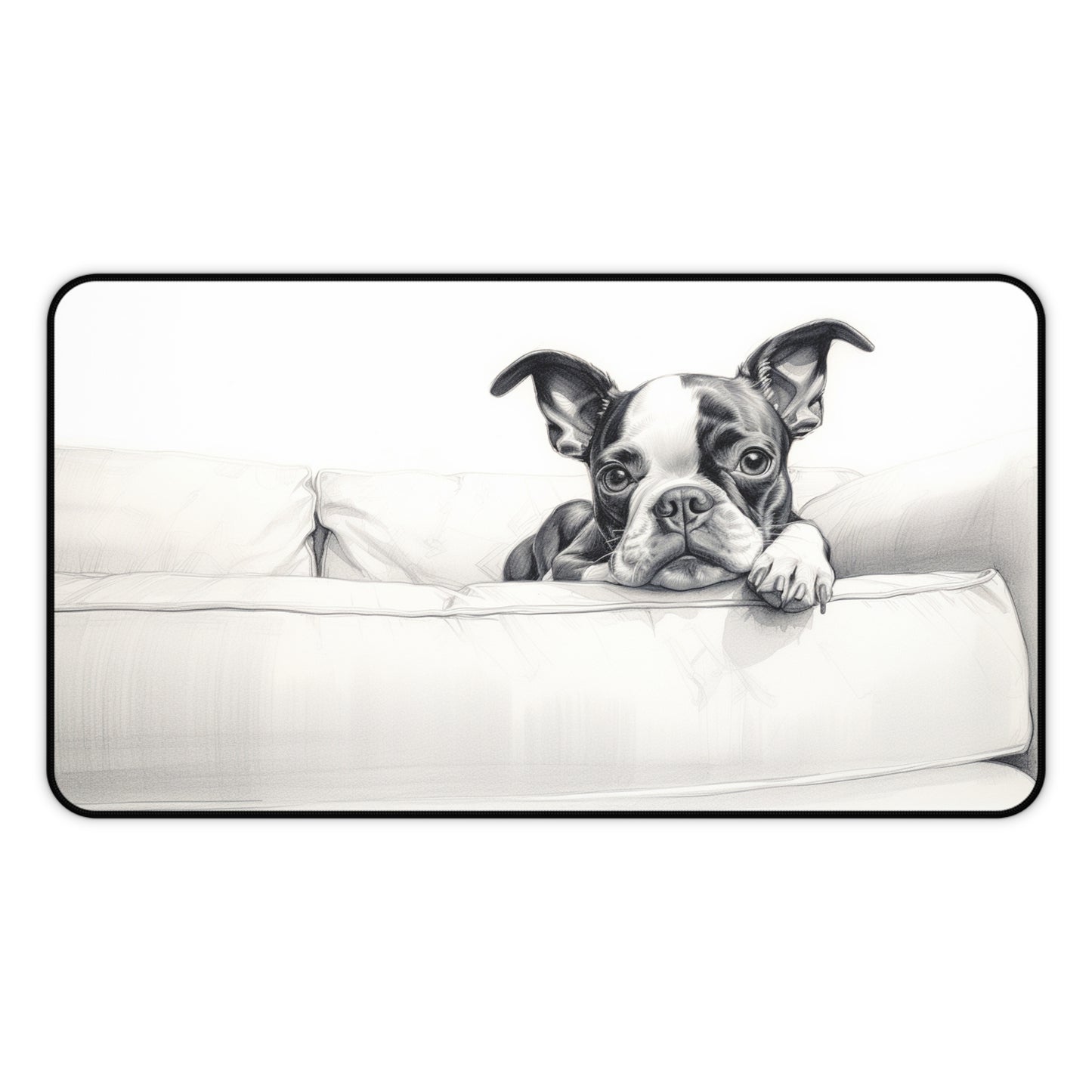 Boston Terrier Desk Mat