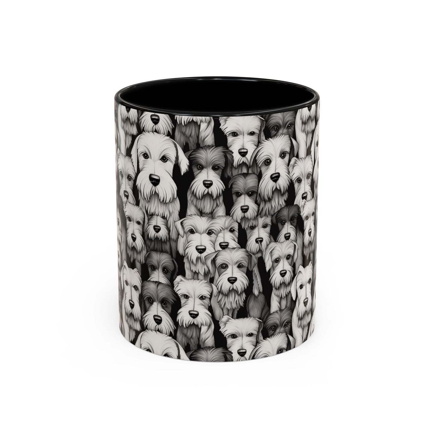 Schnauzer Mug B&W