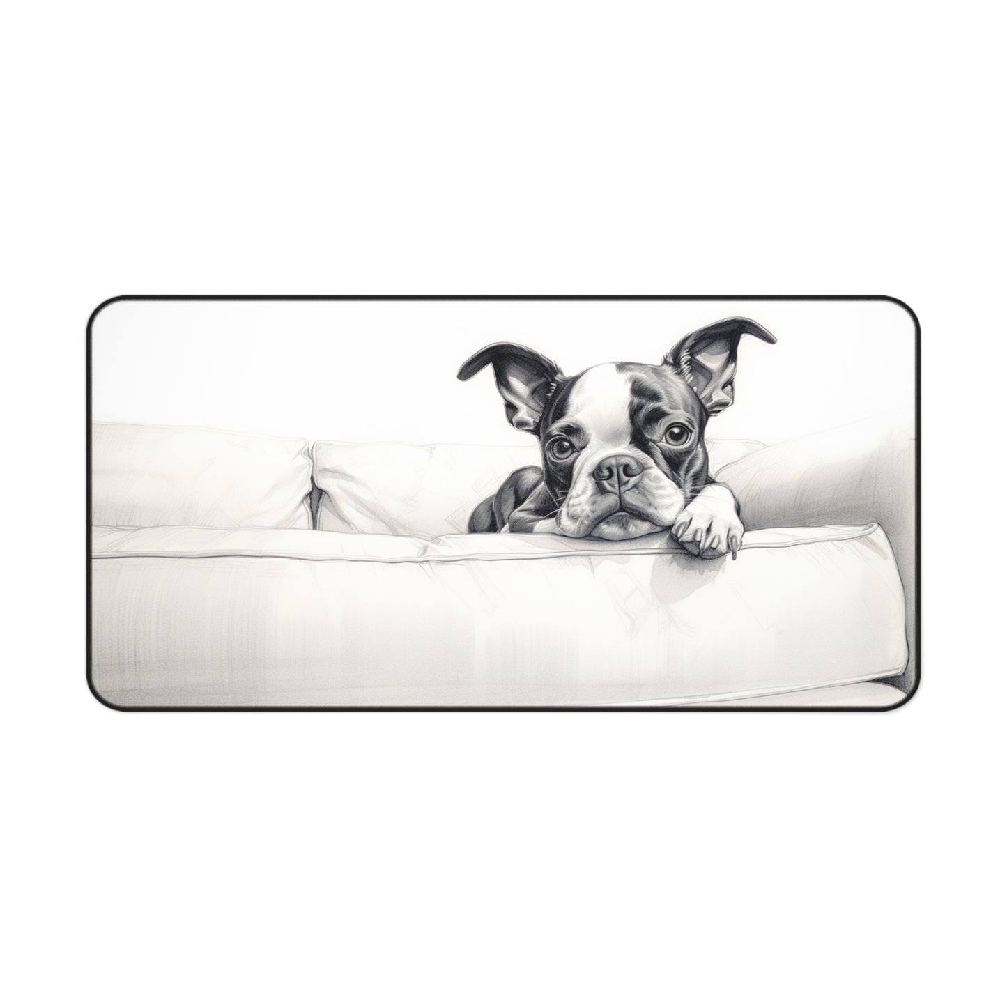 Boston Terrier Desk Mat