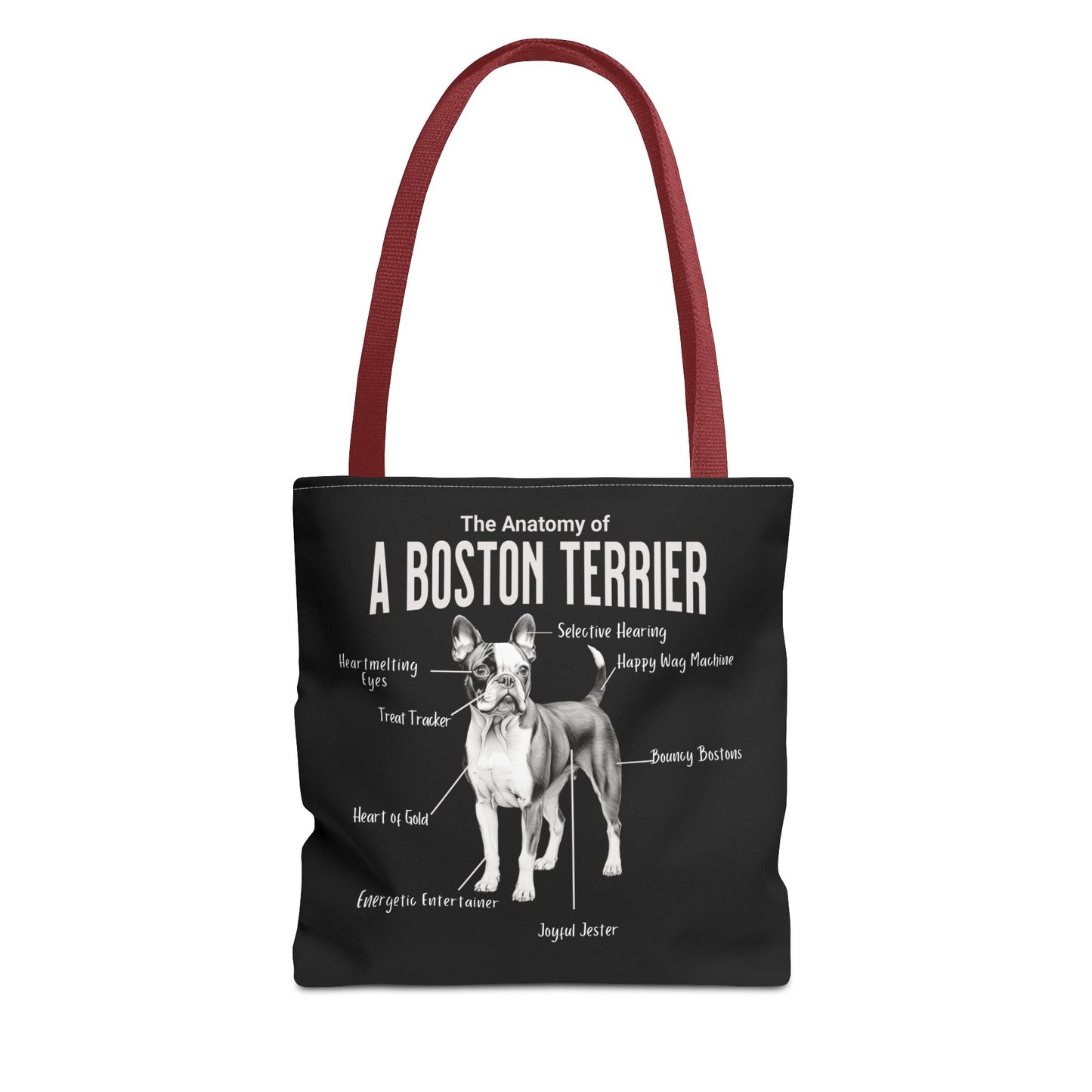 Boston Anatomy Tote Bag (Black)