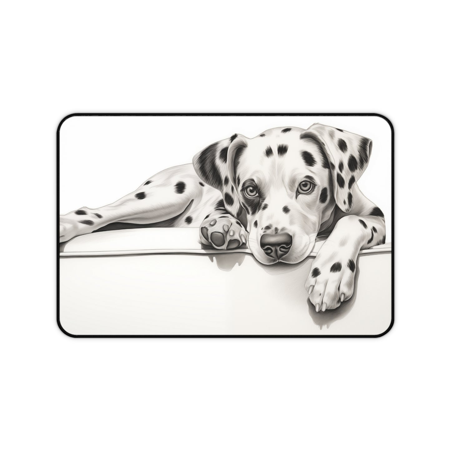 Dalmatian Dog Desk Mat