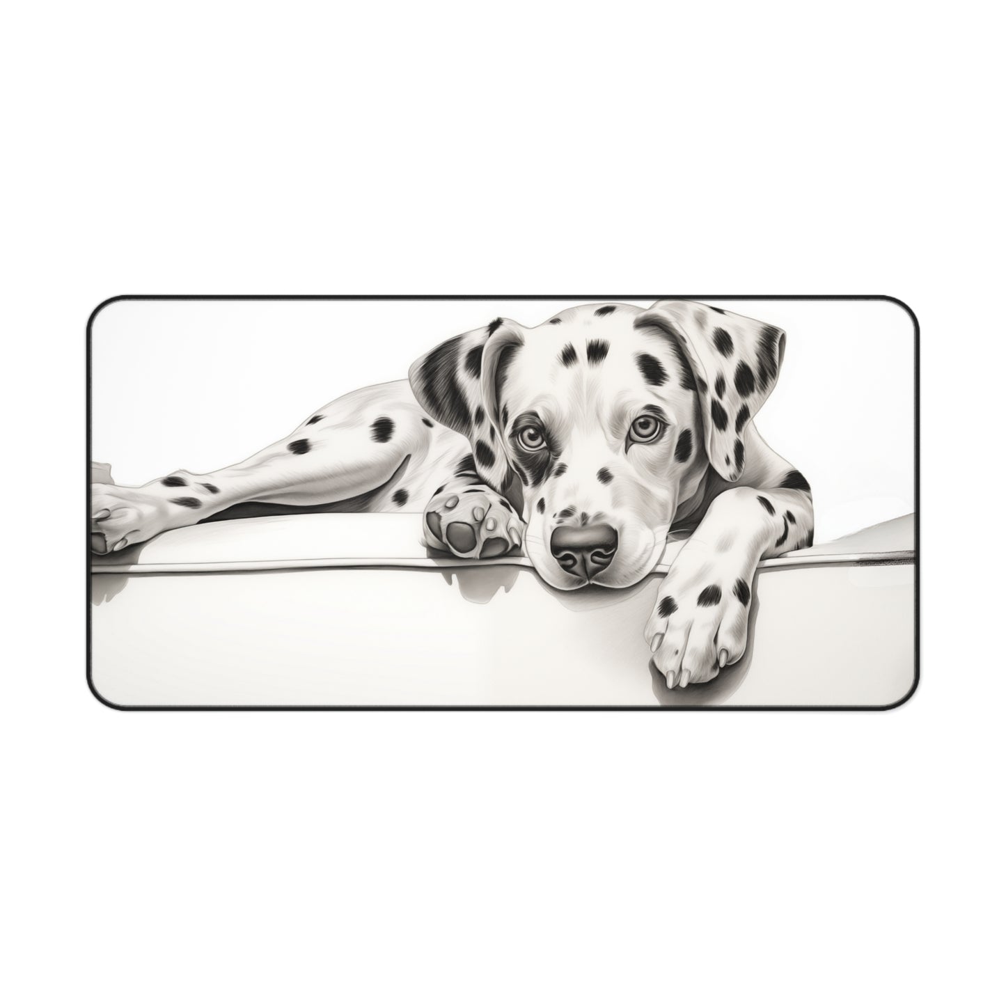 Dalmatian Dog Desk Mat