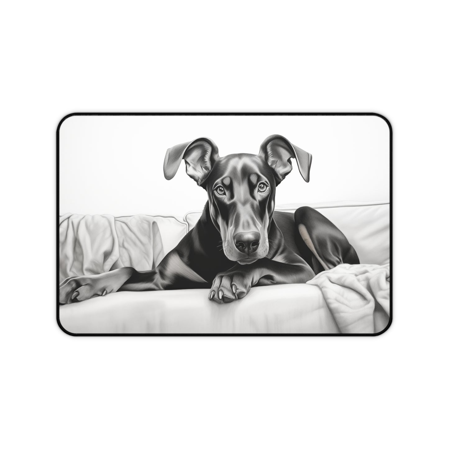 Dobermann Desk Mat