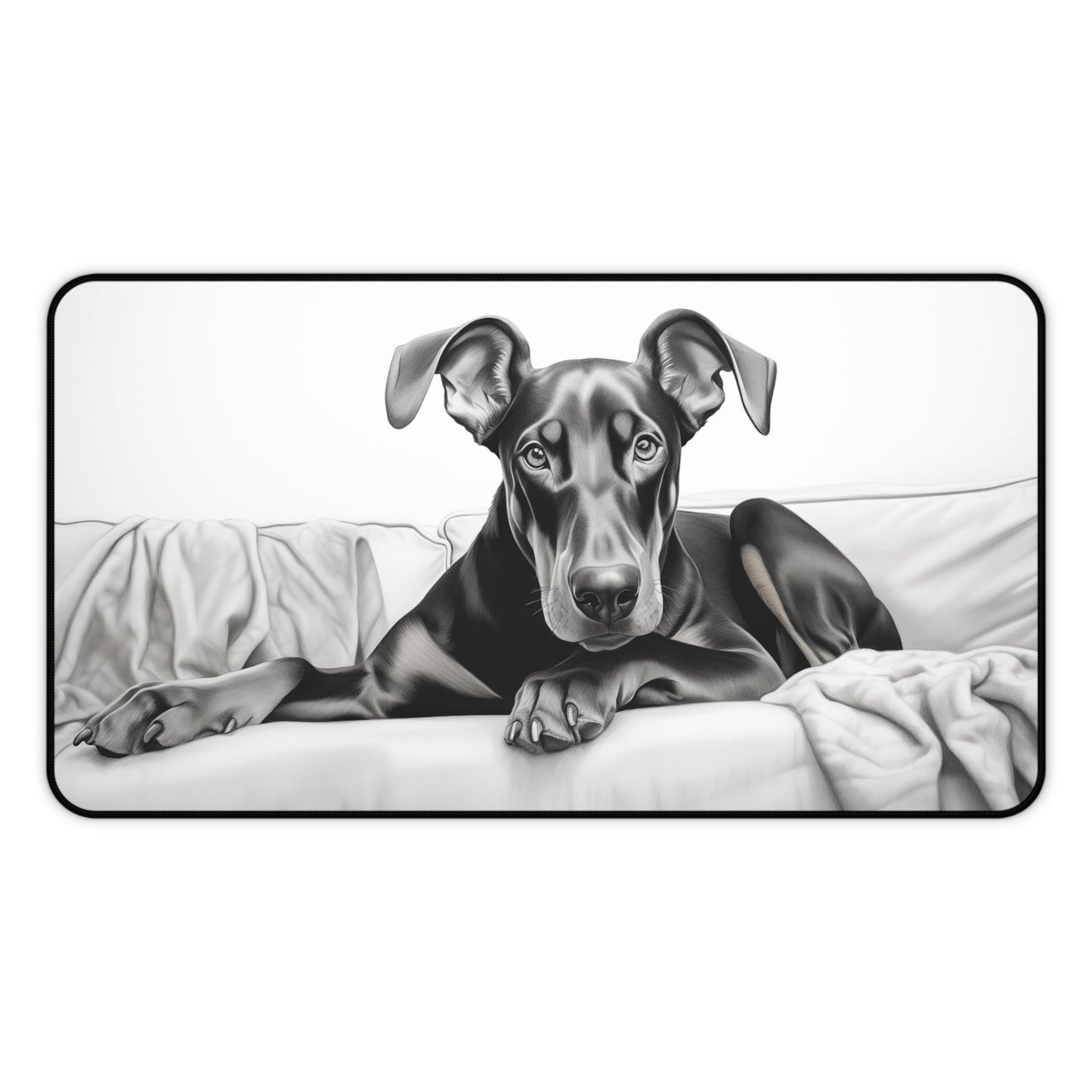 Dobermann Desk Mat