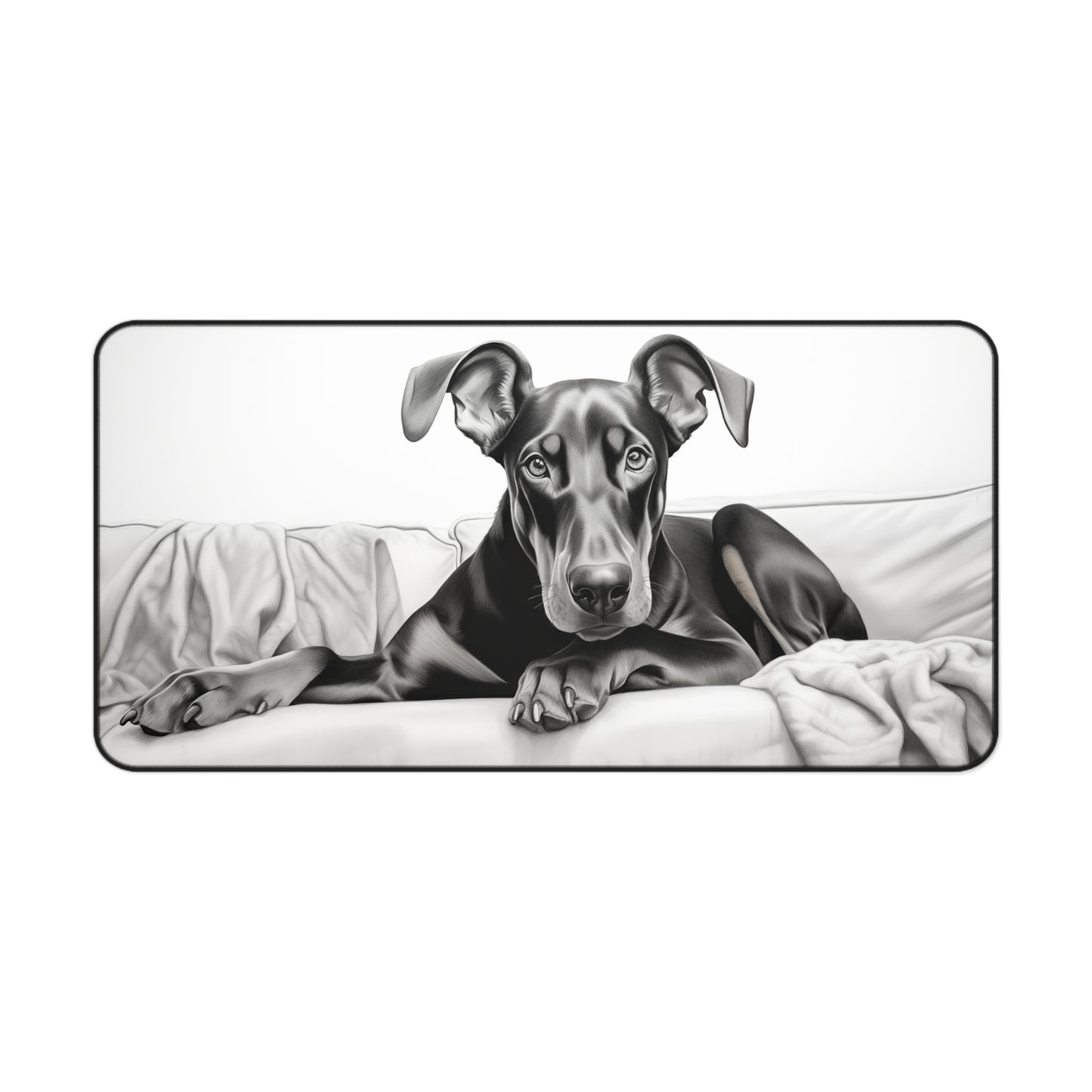 Dobermann Desk Mat