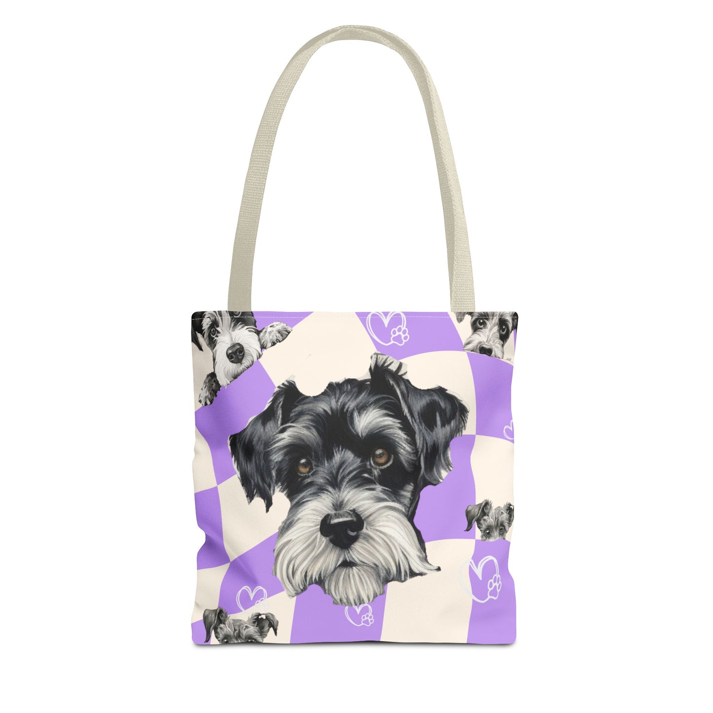 Funky Schnauzer Tote Bag