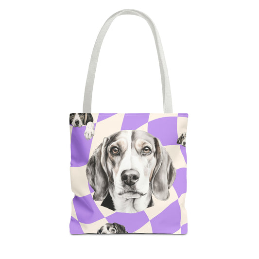 Funky Beagle Tote Bag