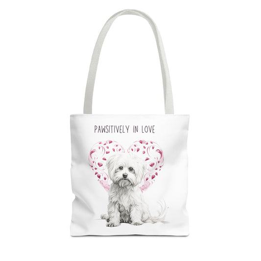 Maltese Love Tote Bag