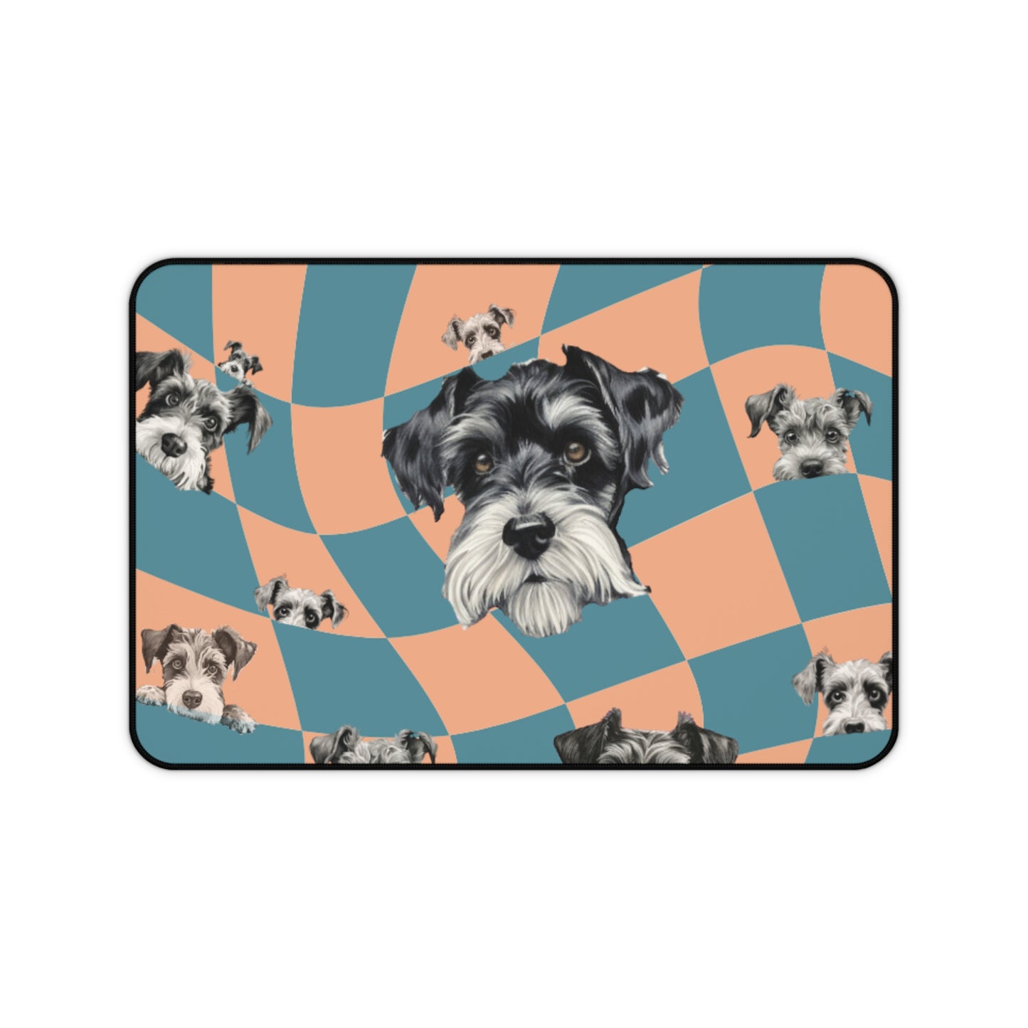 Funky Schnauzer Desk Mat