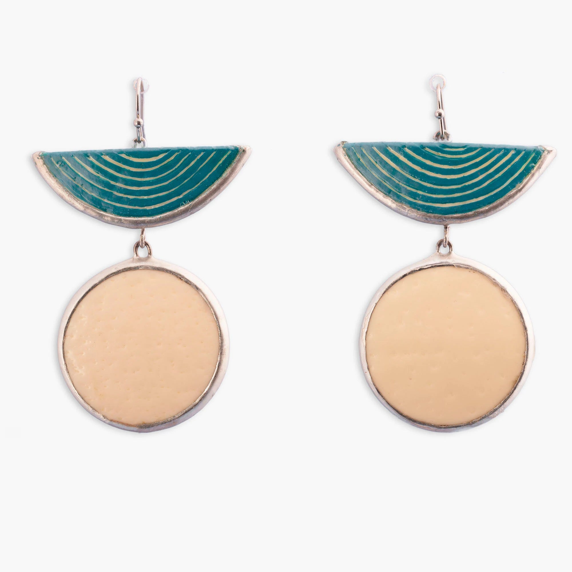 HaLf Moon Moon Earrings