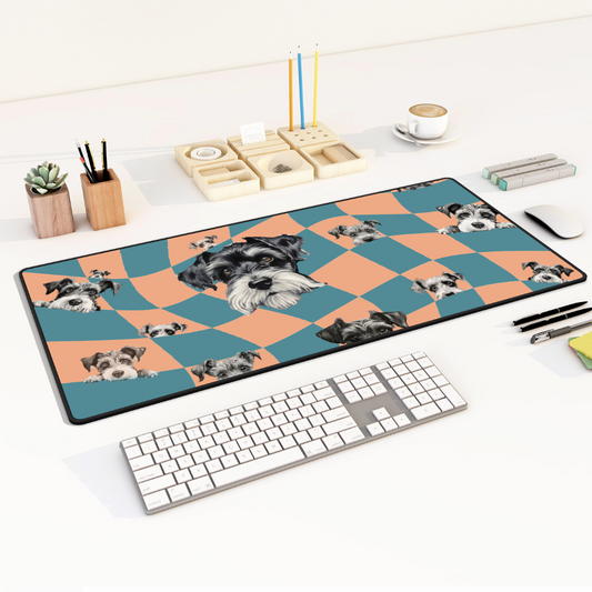 Funky Schnauzer Desk Mat