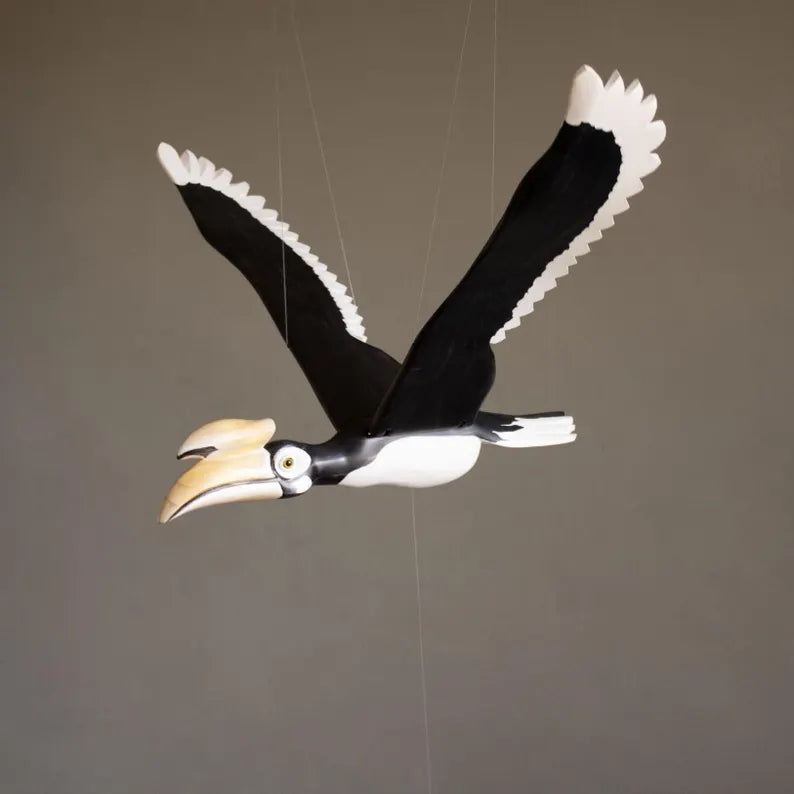 Handcrafted Oriental Hornbill