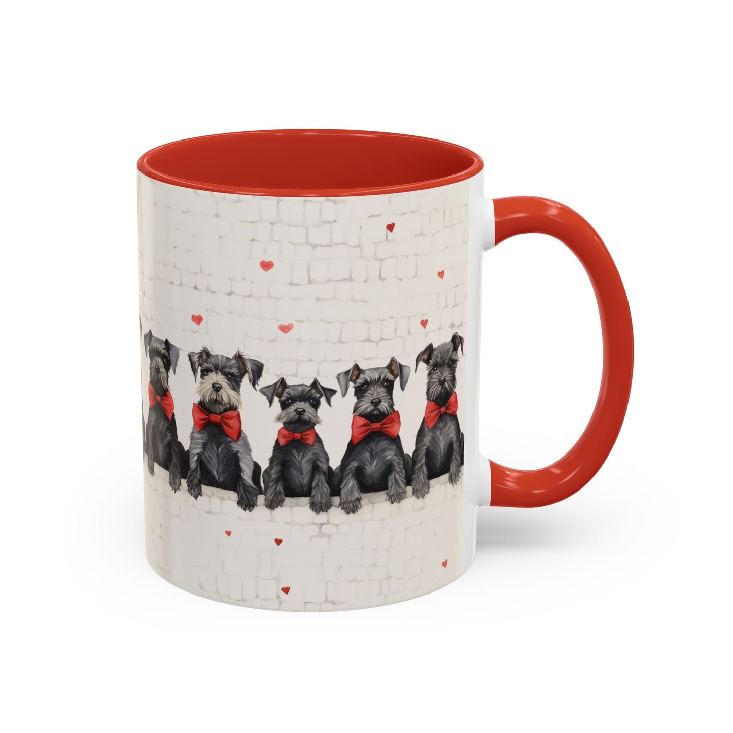 Schnauzer Dog Mug Stripes