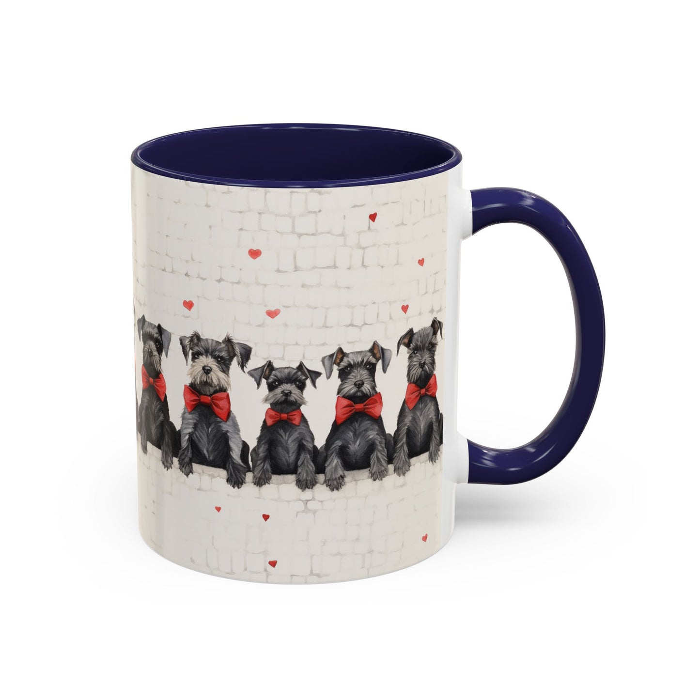 Schnauzer Dog Mug Stripes