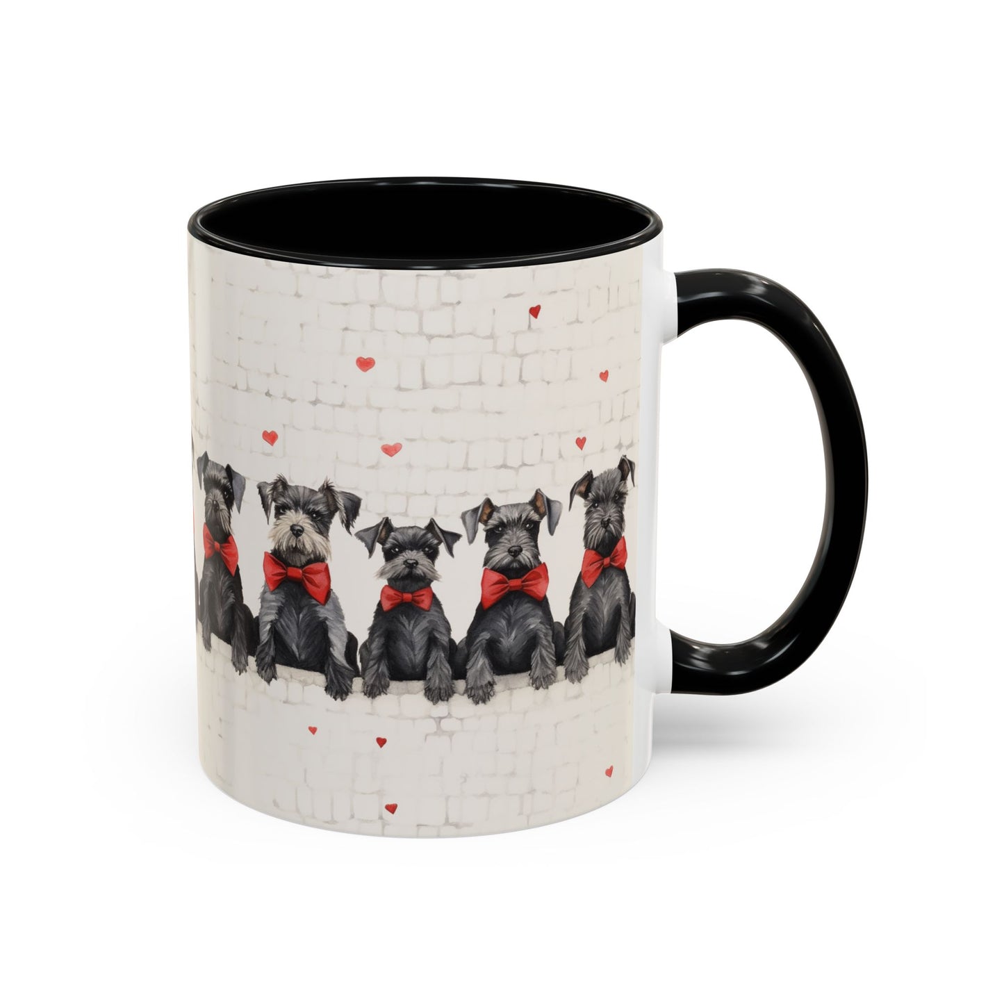 Schnauzer Dog Mug Stripes