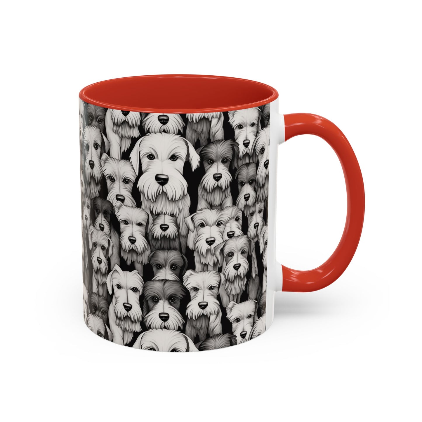 Schnauzer Mug B&W