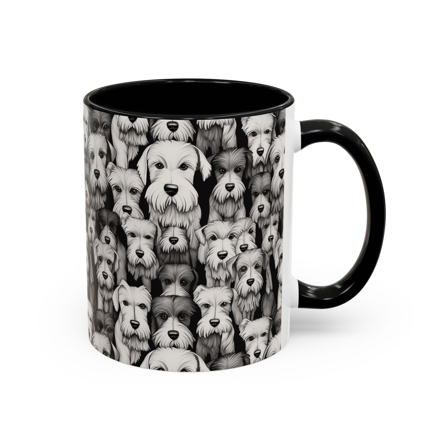 Schnauzer Mug B&W