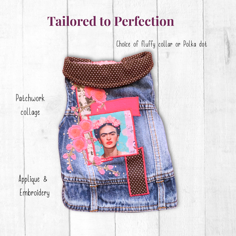 Frieda Fuchsia Bespoke Denim Jacket