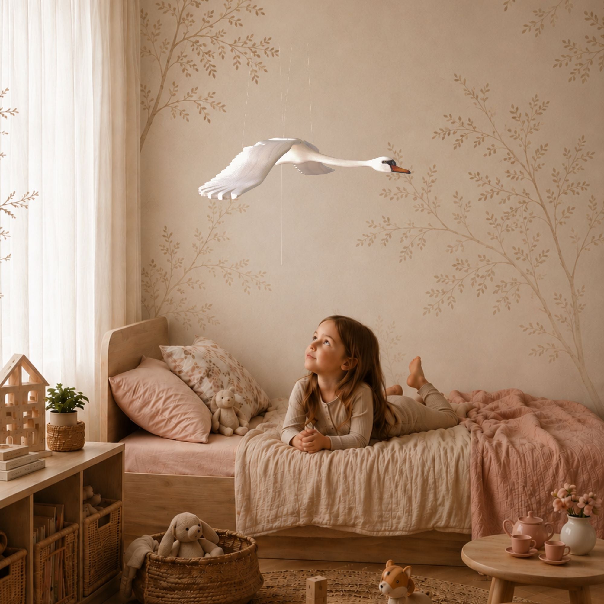 Swan Nursery Mobile