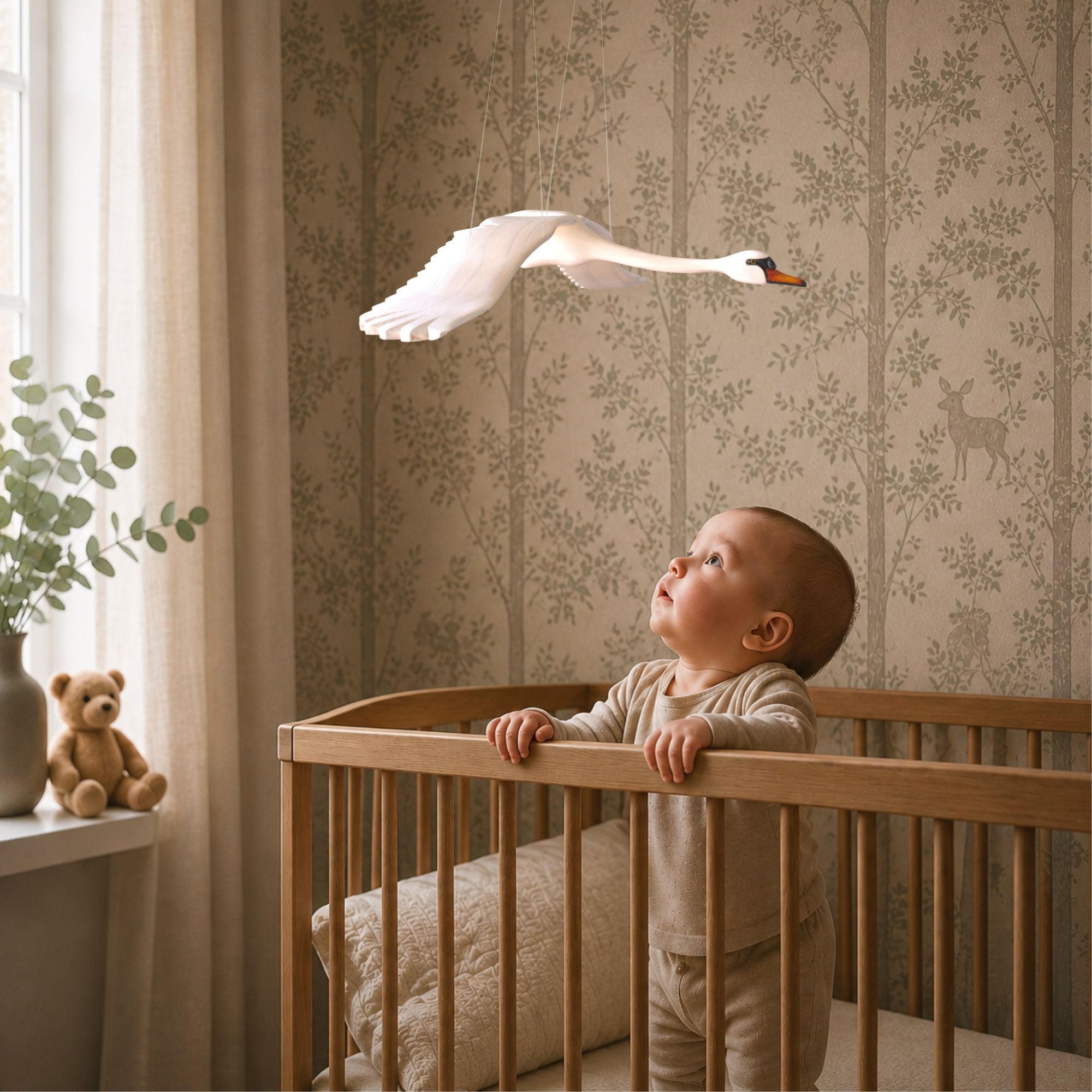 Swan Nursery Mobile