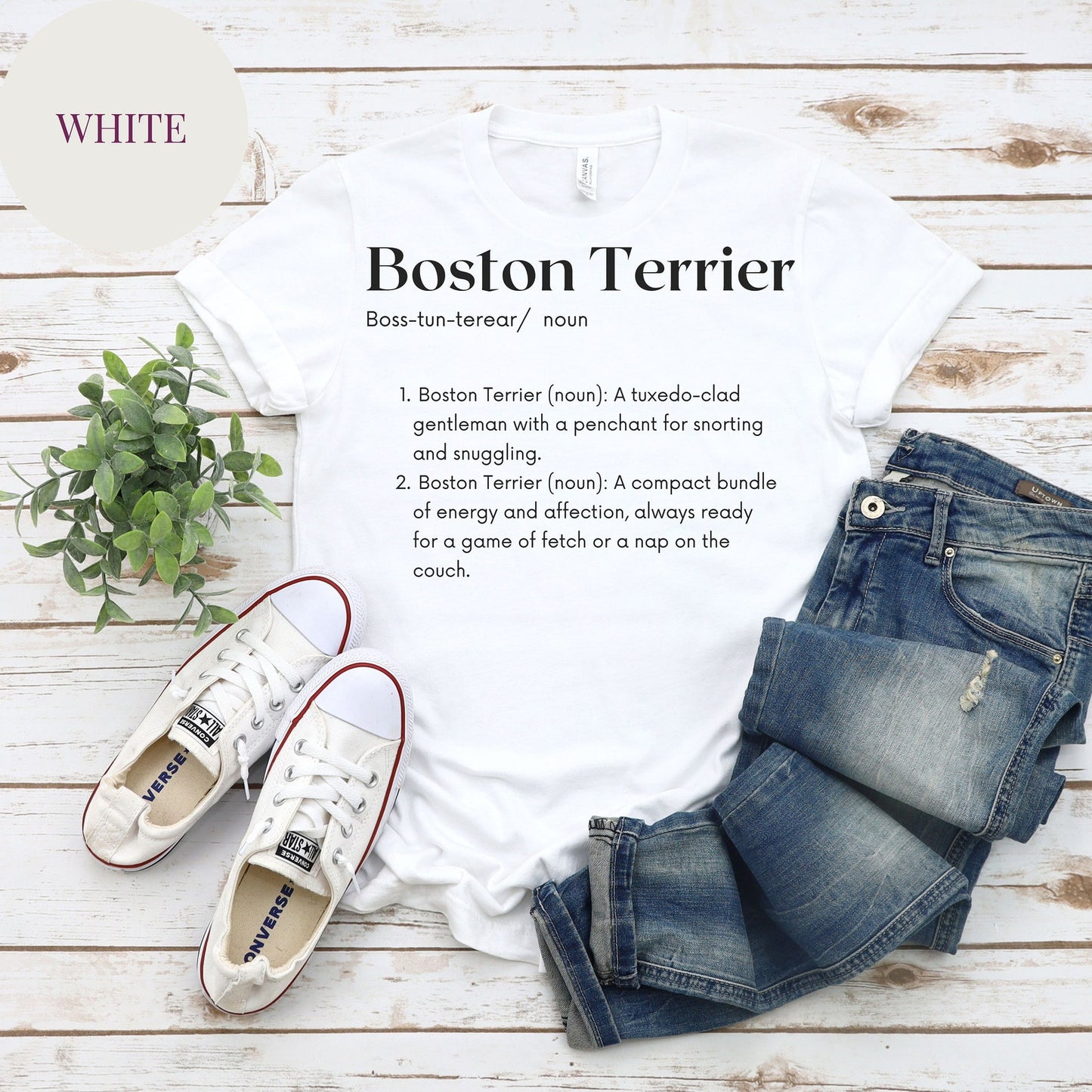 Boston Terrier Definition T-Shirt