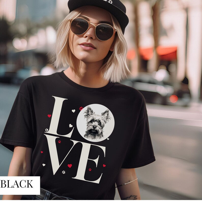 Yorkie Love T-Shirt